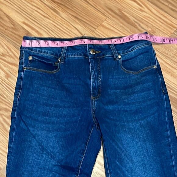 Tahari Chloe, Fit Solution, Skinny Jeans, Blue, Stretch 8/29 - Picture 4 of 9